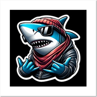 Cool Shark Posters and Art